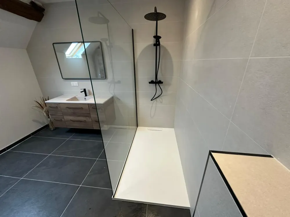 Rénovation salle de bain près de Hanches